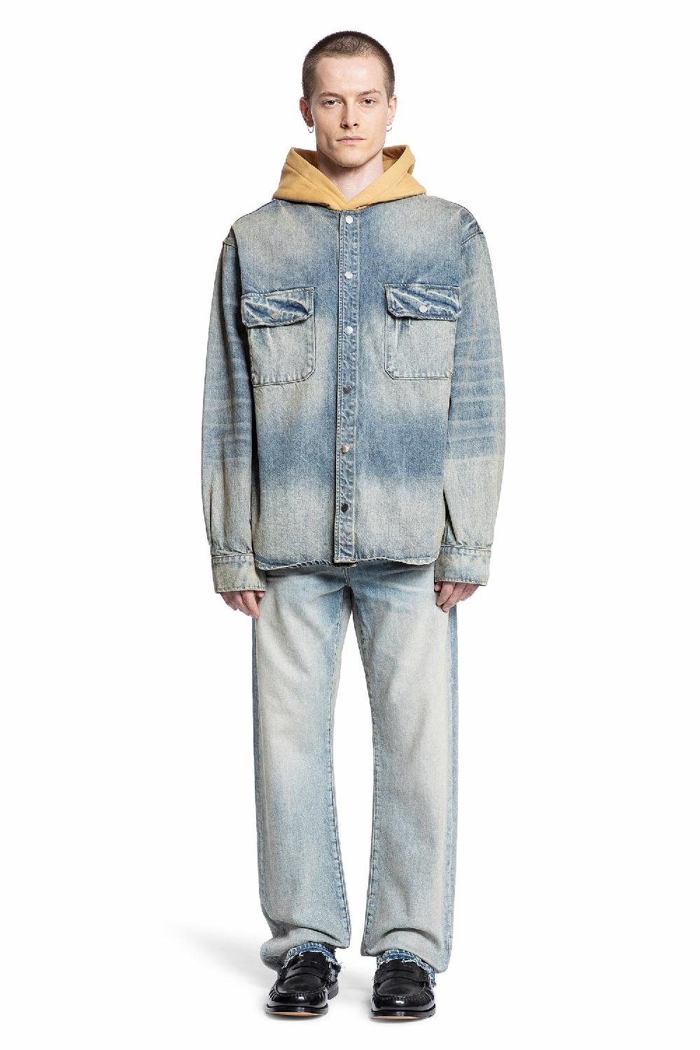 Antonioli AMIRI MAN BLUE SHIRTS Sconti questo mese