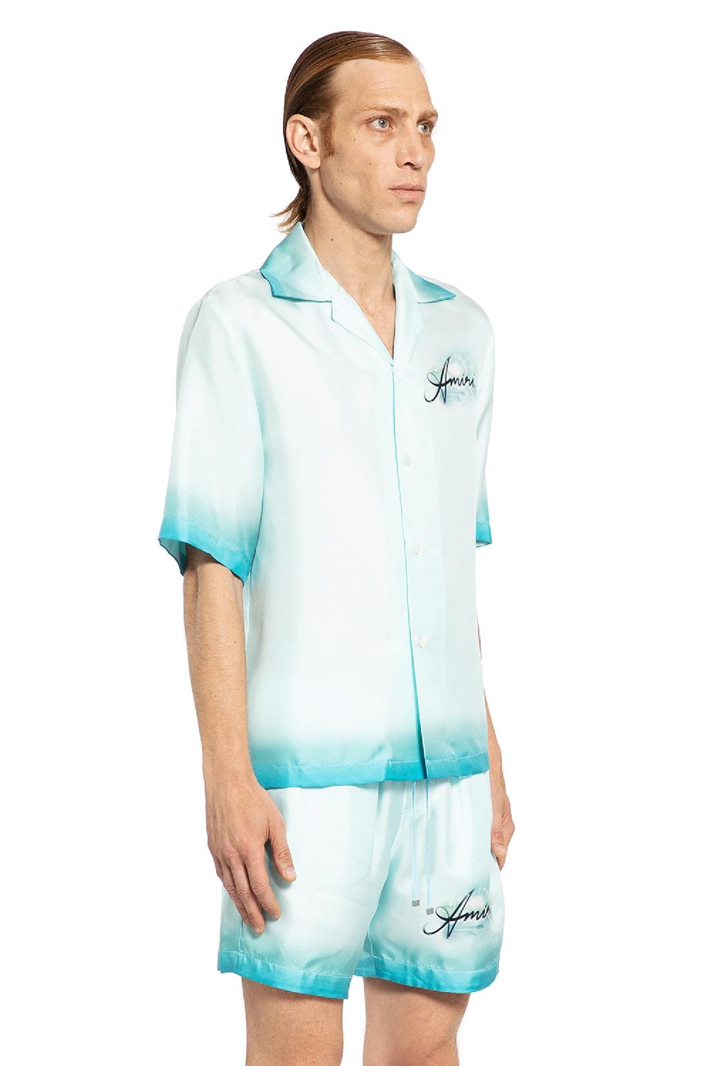 Antonioli AMIRI MAN BLUE SHIRTS Italy