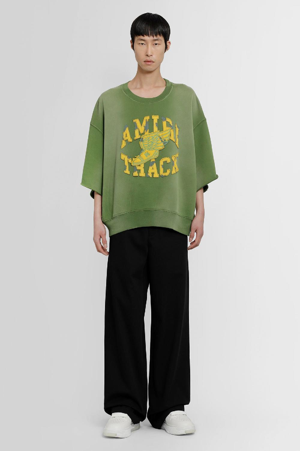 Antonioli AMIRI MAN GREEN SWEATSHIRTS In Linea