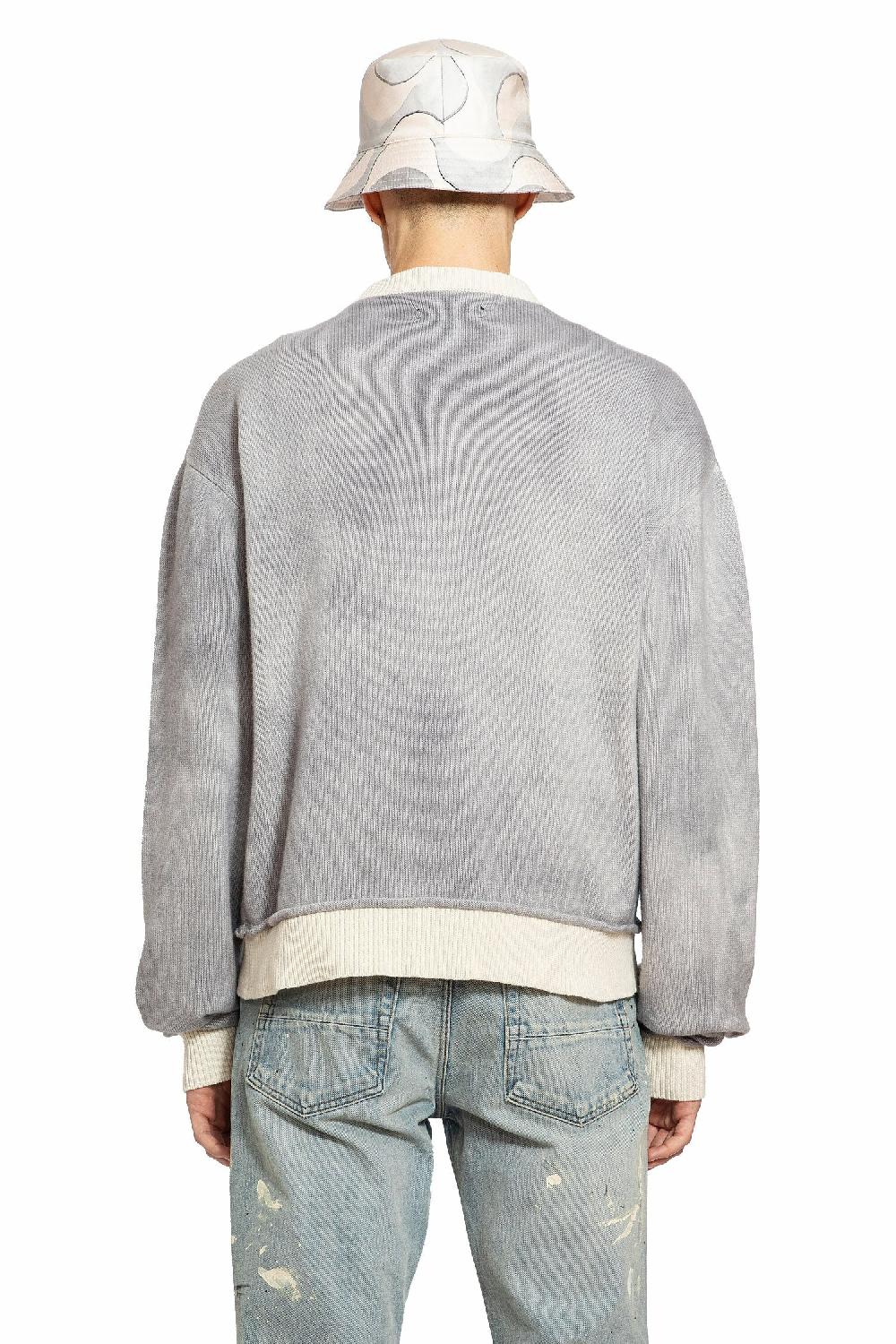 Antonioli AMIRI MAN GREY KNITWEAR Qualità