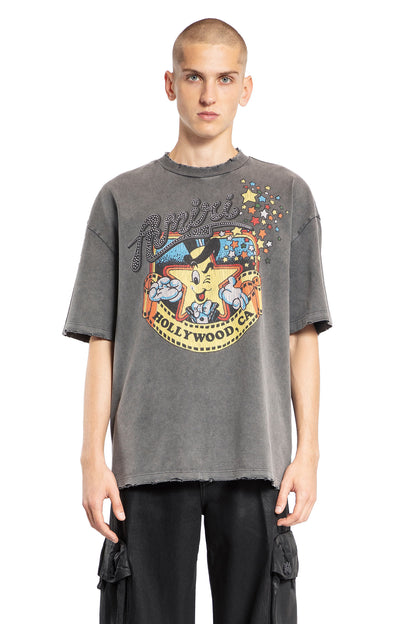 Antonioli AMIRI MAN GREY T-SHIRTS & TANK TOPS Promozione