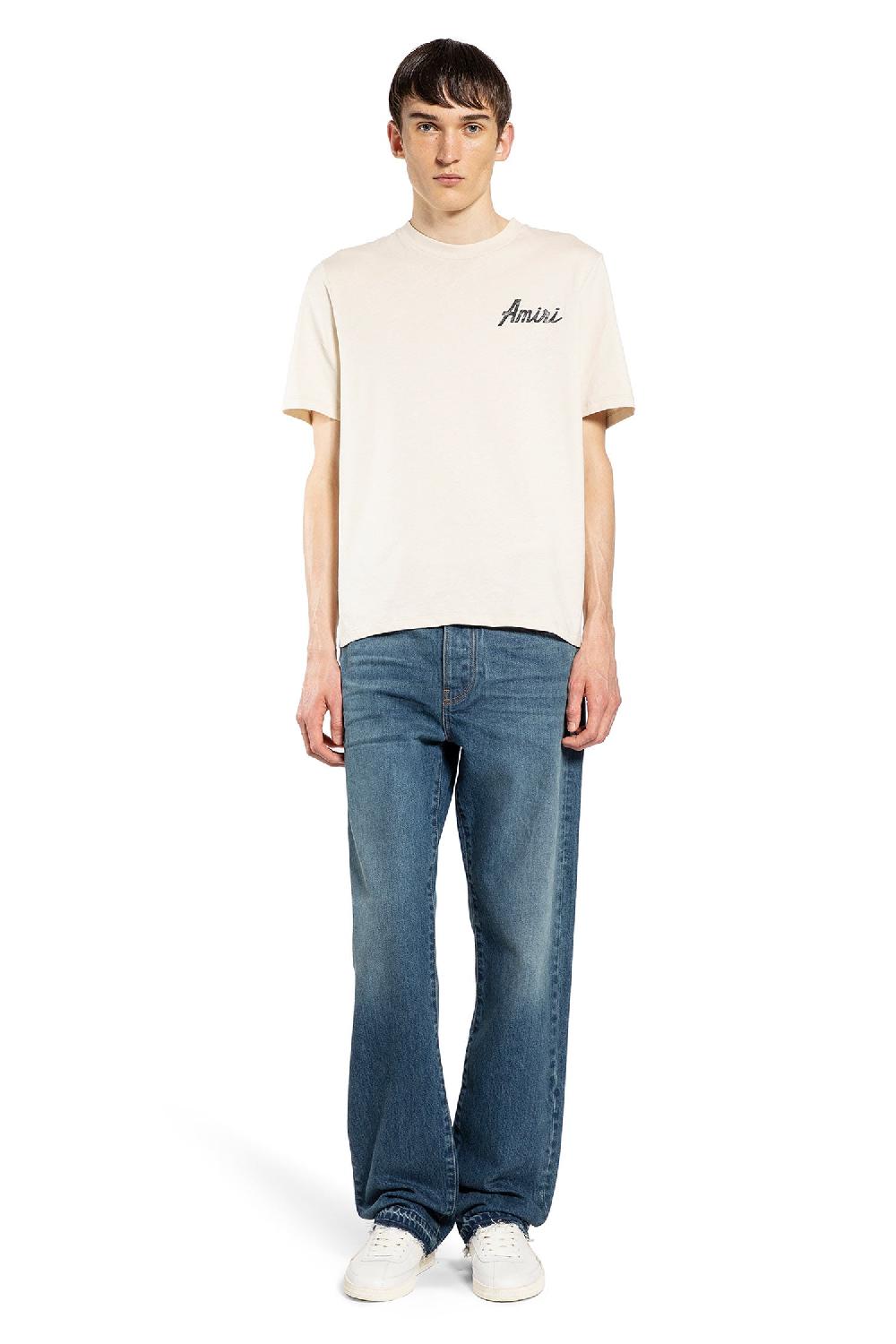 Antonioli AMIRI MAN OFF-WHITE T-SHIRTS & TANK TOPS Soddisfazione Garantita