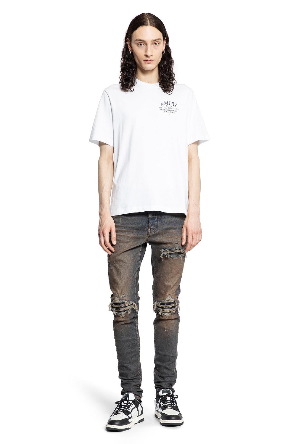 Antonioli AMIRI MAN WHITE T-SHIRTS & TANK TOPS Consegna Veloce