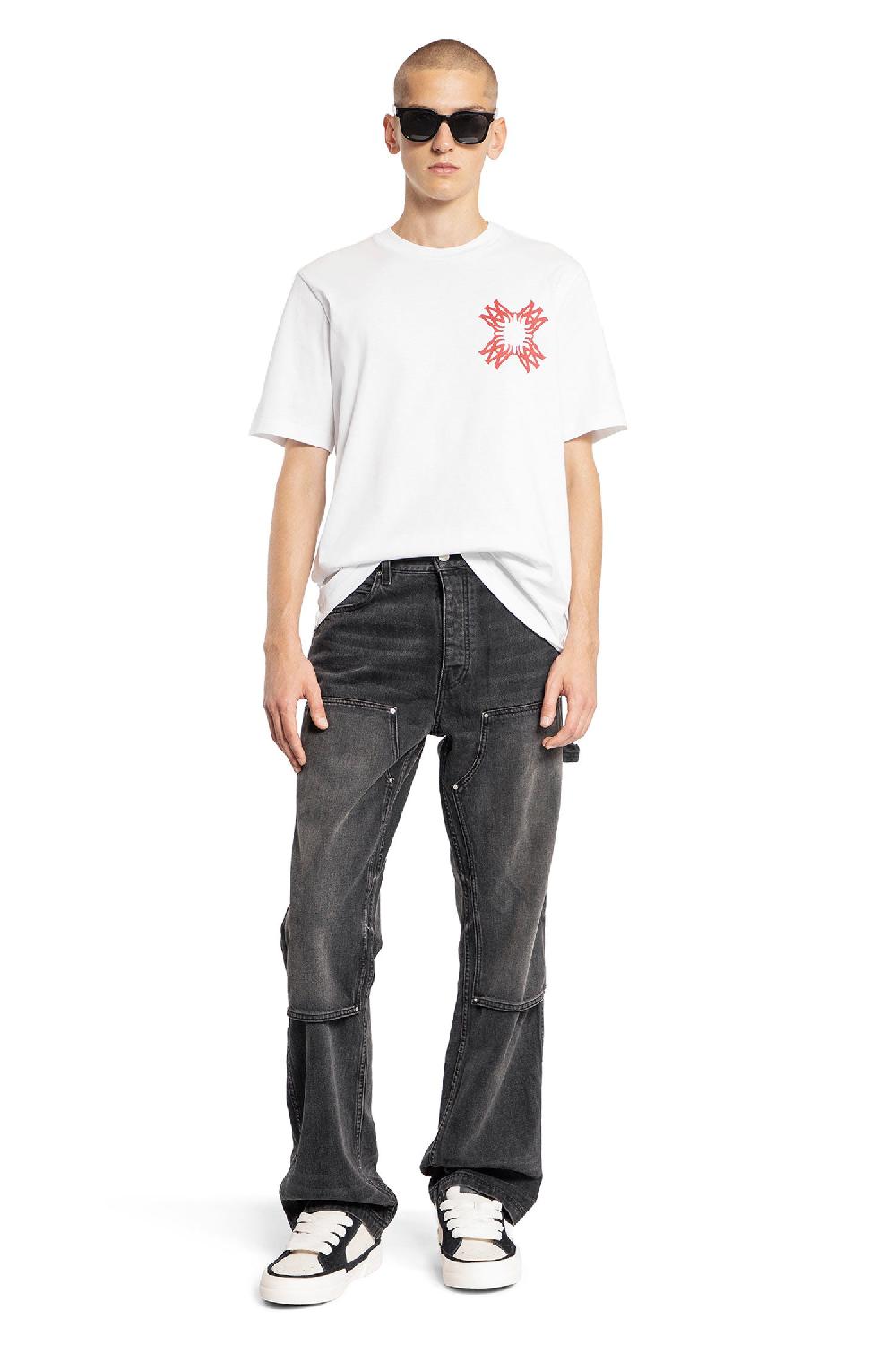 Antonioli AMIRI MAN WHITE T-SHIRTS & TANK TOPS Fino Al -60%