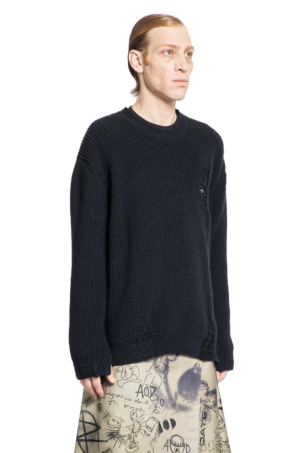 Antonioli AN OTHER DATE MAN BLACK KNITWEAR Novità