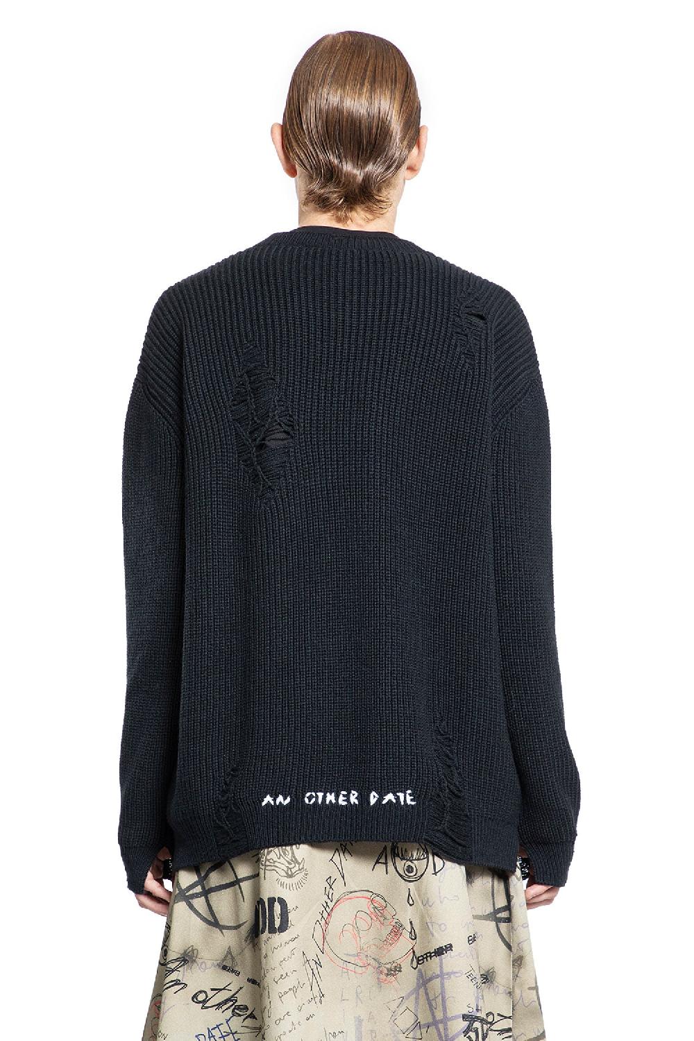 Antonioli AN OTHER DATE MAN BLACK KNITWEAR Novità