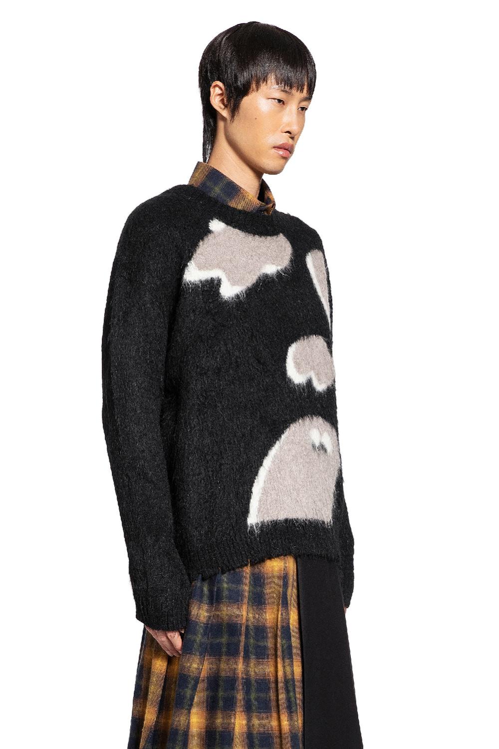 Antonioli AN OTHER DATE MAN BLACK KNITWEAR Presa