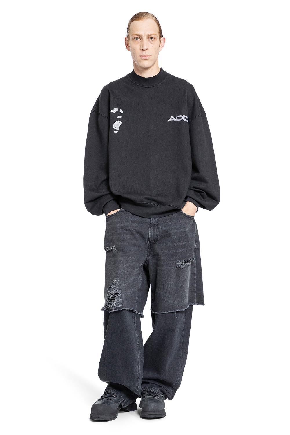 Antonioli AN OTHER DATE MAN BLACK SWEATSHIRTS Offerta