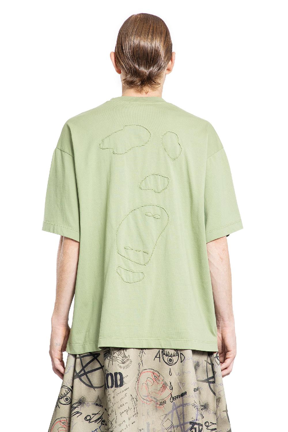 Antonioli AN OTHER DATE MAN GREEN T-SHIRTS & TANK TOPS Saldi