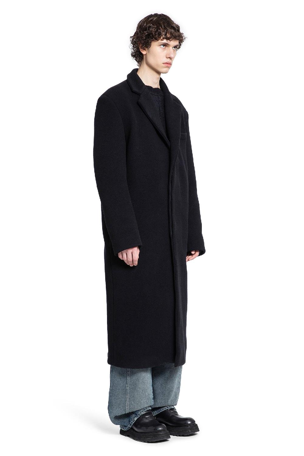 Antonioli ANDREA YA AQOV MAN BLACK COATS Saldi Di Fabbrica