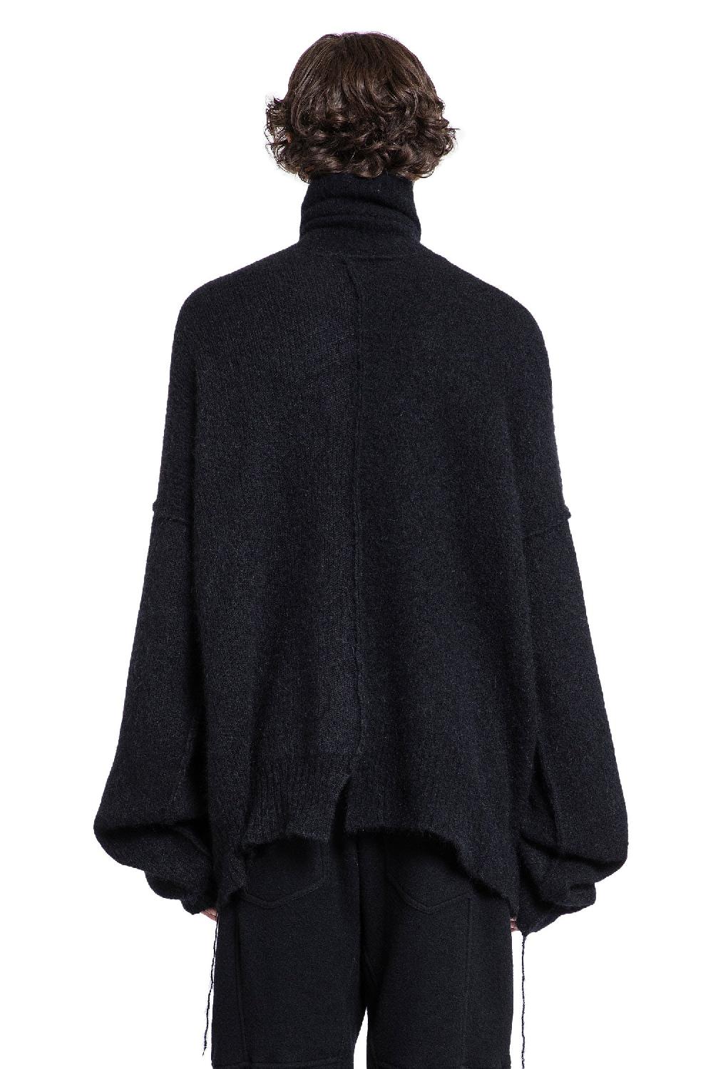 Antonioli ANDREA YA AQOV MAN BLACK KNITWEAR Negozio