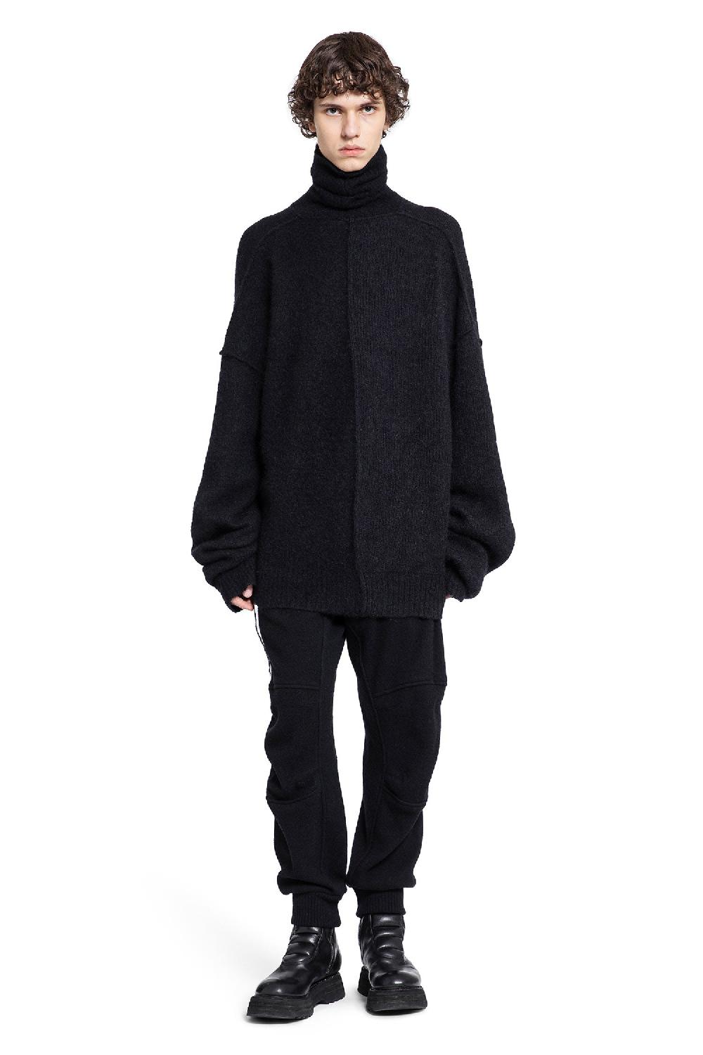 Antonioli ANDREA YA AQOV MAN BLACK KNITWEAR Negozio