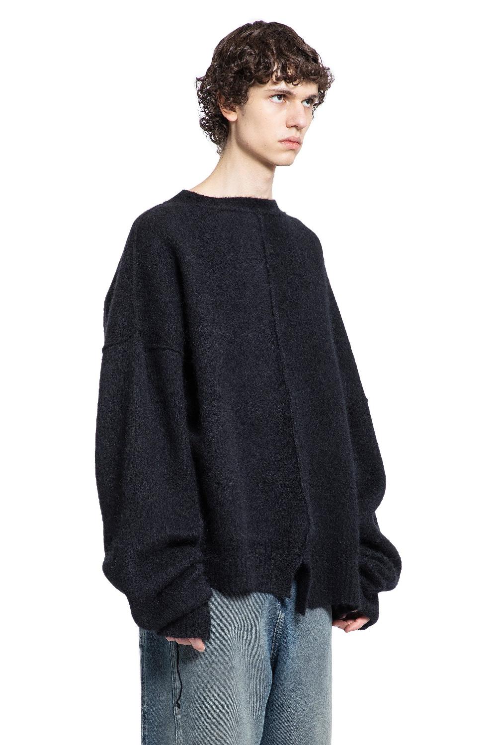 Antonioli ANDREA YA AQOV MAN BLACK KNITWEAR In Saldo