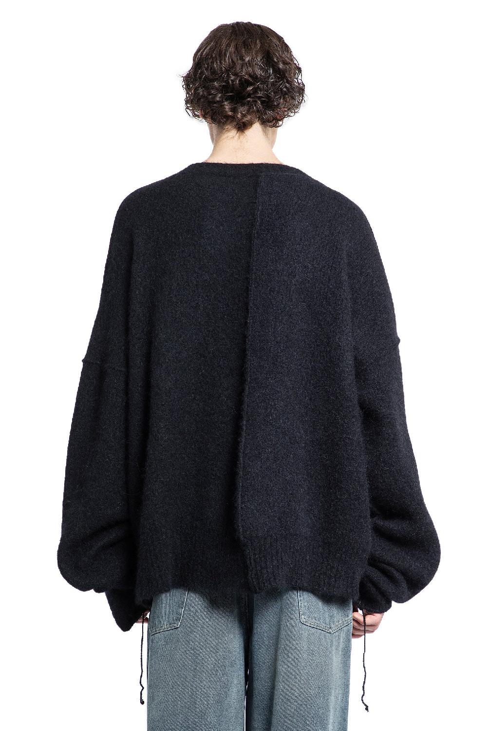 Antonioli ANDREA YA AQOV MAN BLACK KNITWEAR In Saldo