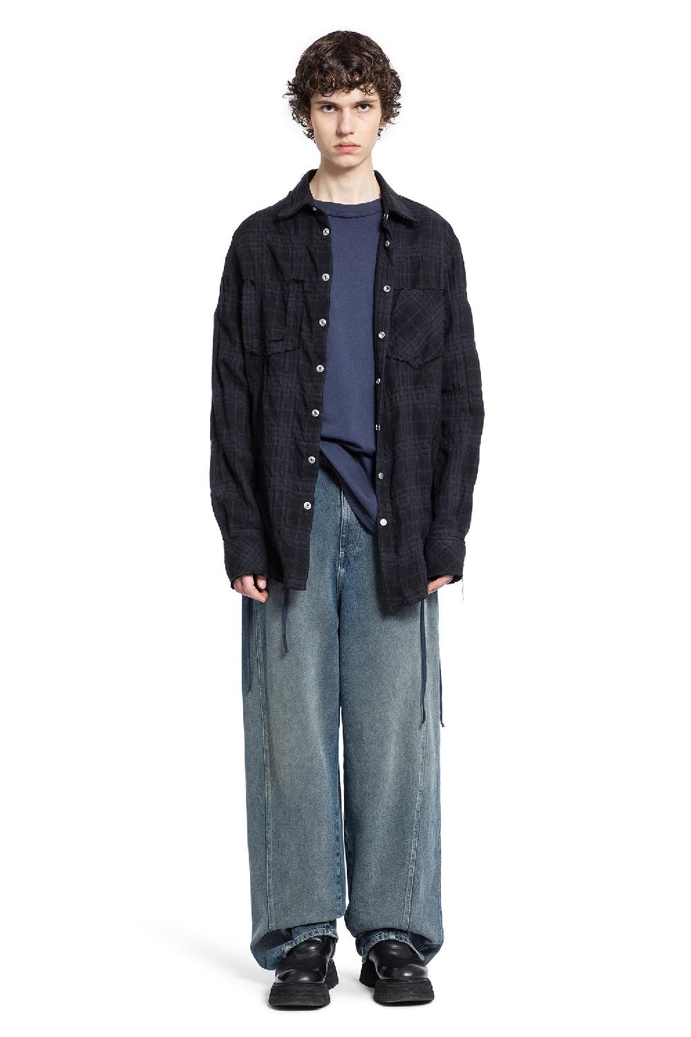Antonioli ANDREA YA AQOV MAN BLACK SHIRTS Nuova