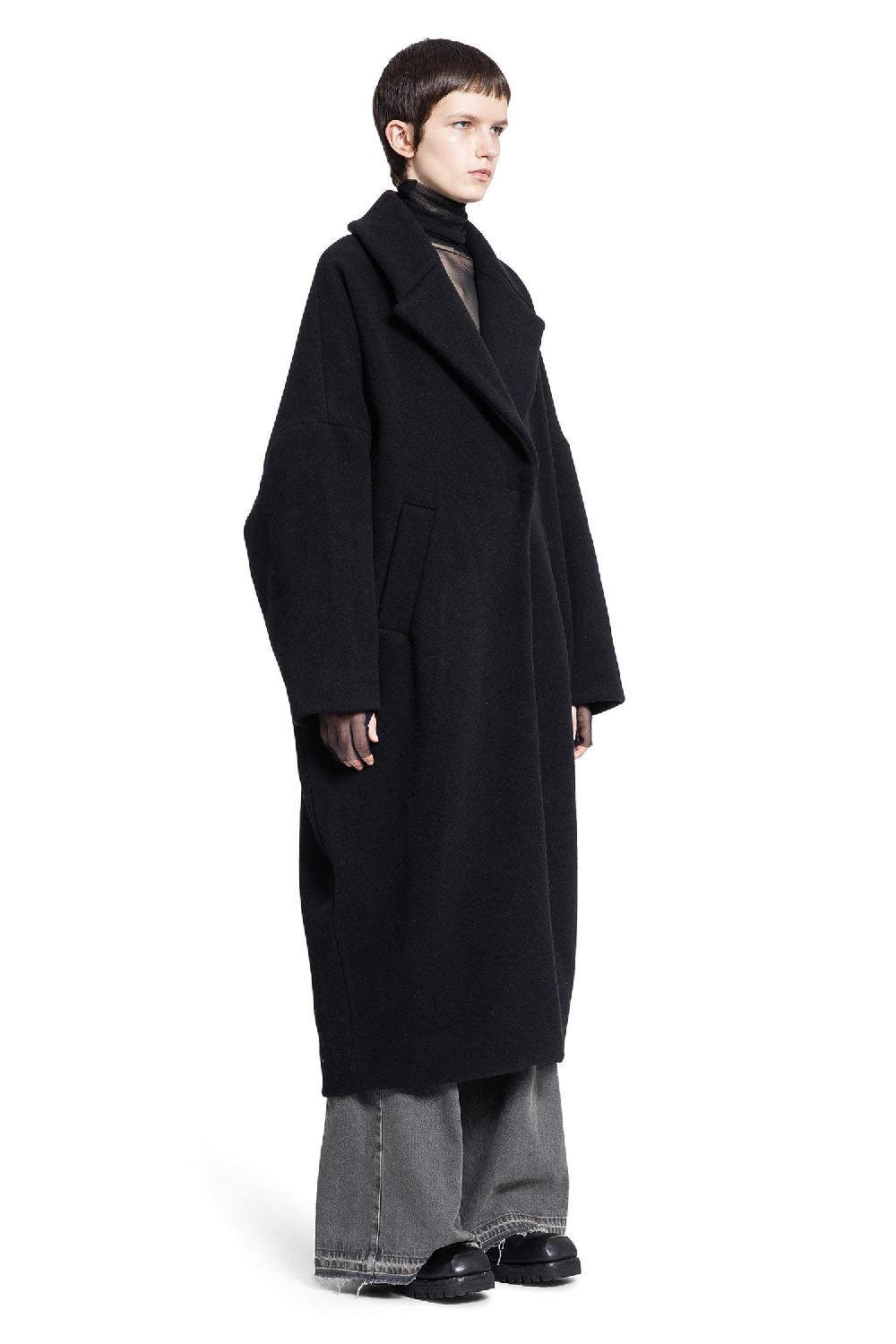 Antonioli ANDREA YA AQOV WOMAN BLACK COATS Comprare a buon mercato