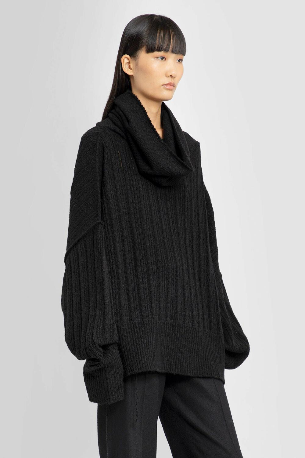 Antonioli ANDREA YA AQOV WOMAN BLACK KNITWEAR Vendite stagionali