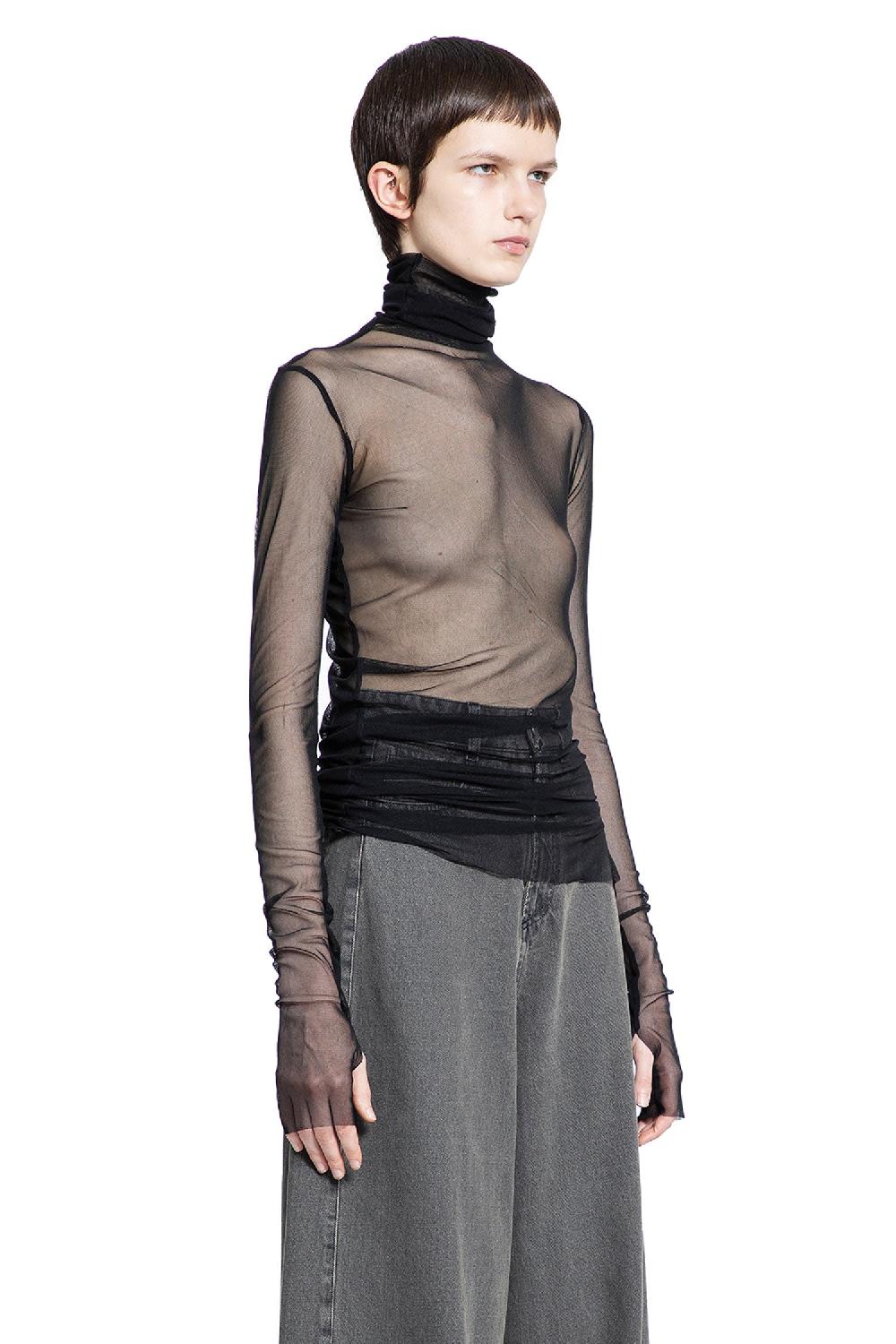 Antonioli ANDREA YA AQOV WOMAN BLACK TOPS Offerta per la Festa della Mamma