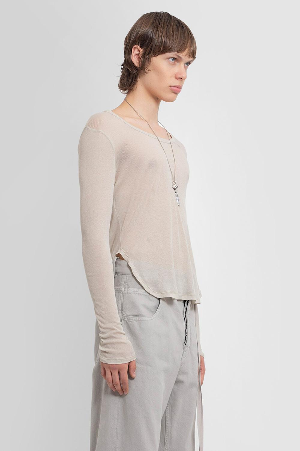 Antonioli ANN DEMEULEMEESTER MAN BEIGE T-SHIRTS & TANK TOPS Ritorno libero