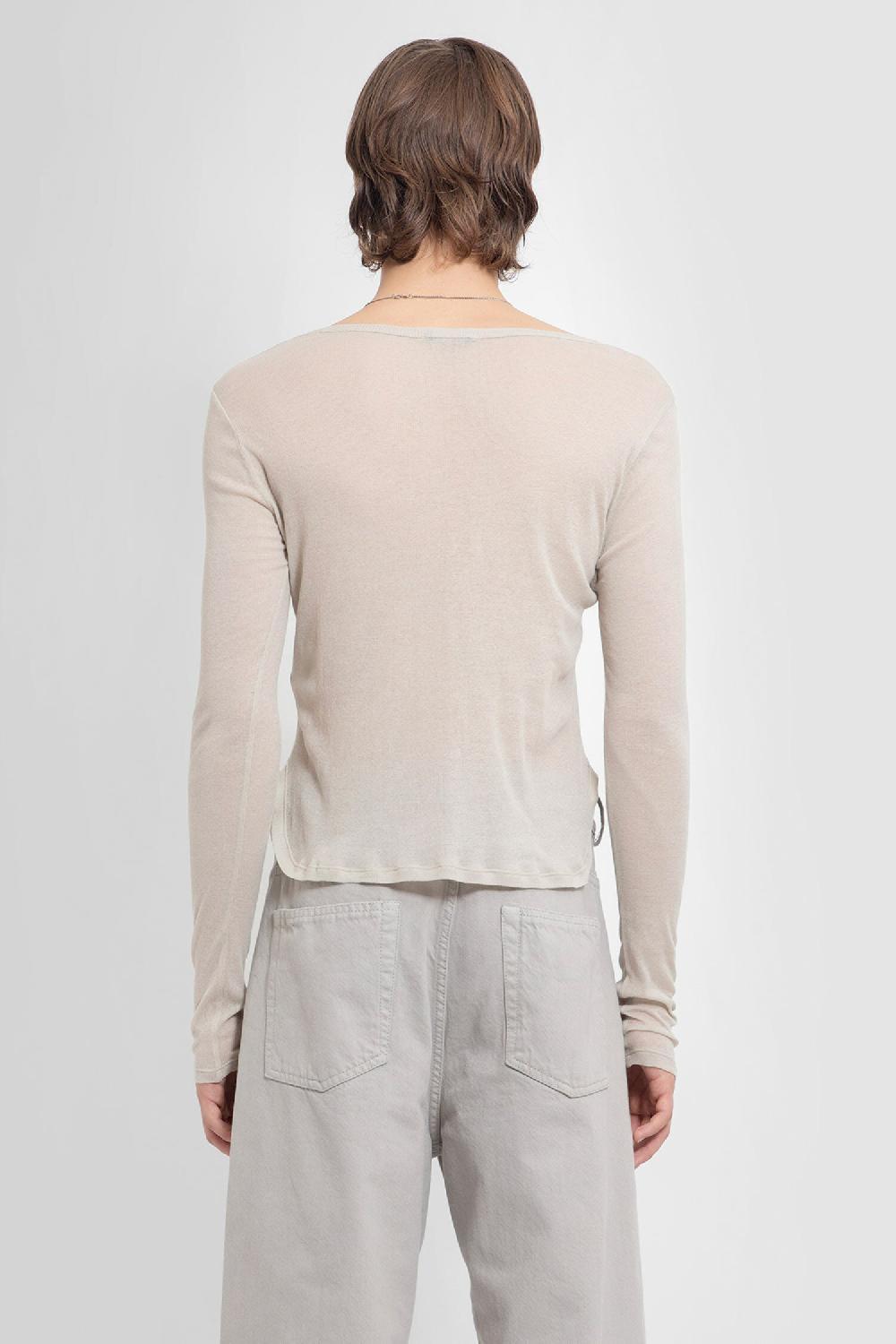 Antonioli ANN DEMEULEMEESTER MAN BEIGE T-SHIRTS & TANK TOPS Ritorno libero