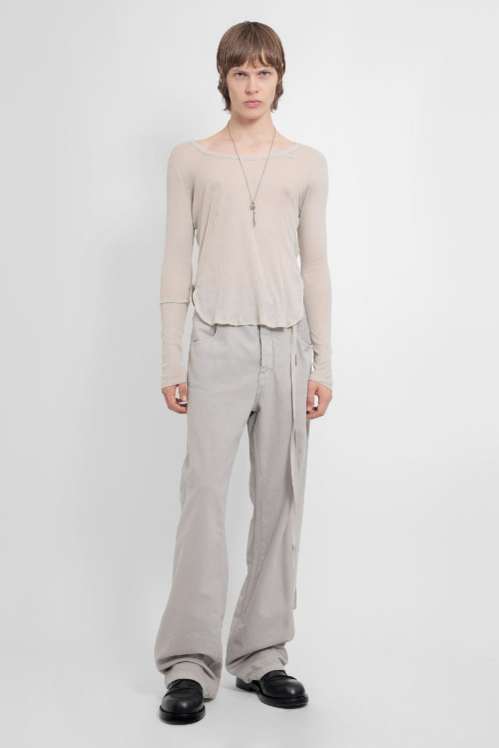 Antonioli ANN DEMEULEMEESTER MAN BEIGE T-SHIRTS & TANK TOPS Ritorno libero