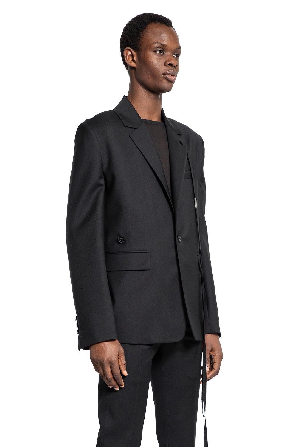 Antonioli ANN DEMEULEMEESTER MAN BLACK BLAZERS Ultimi tre giorni