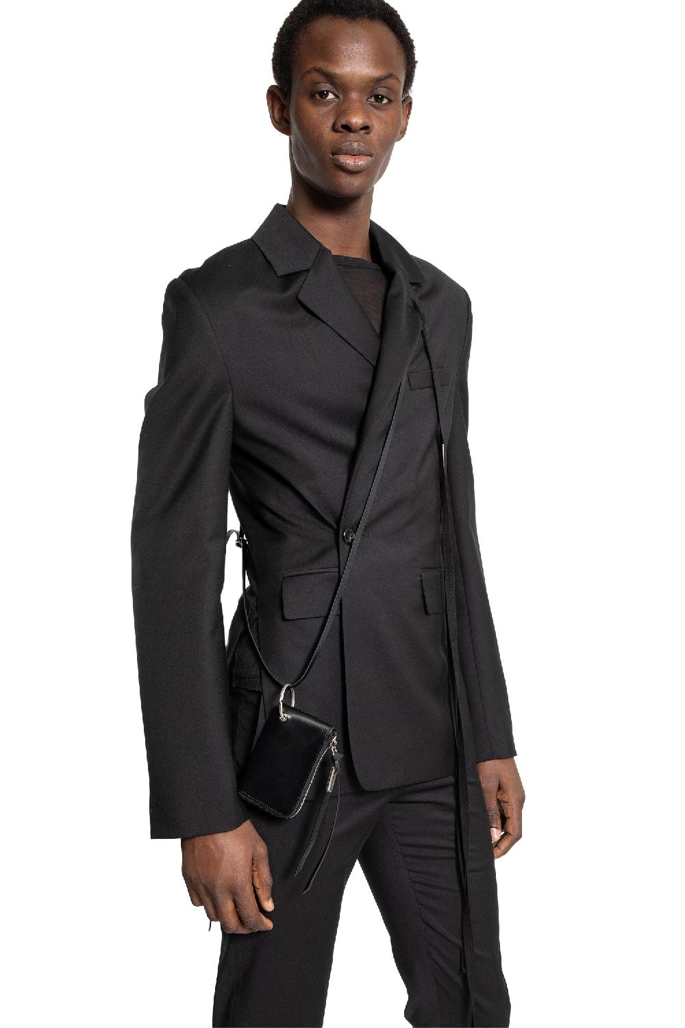Antonioli ANN DEMEULEMEESTER MAN BLACK BLAZERS Ultimi tre giorni
