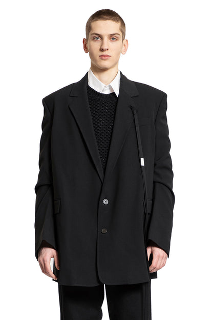 Antonioli ANN DEMEULEMEESTER MAN BLACK BLAZERS ACQUISTA ORA