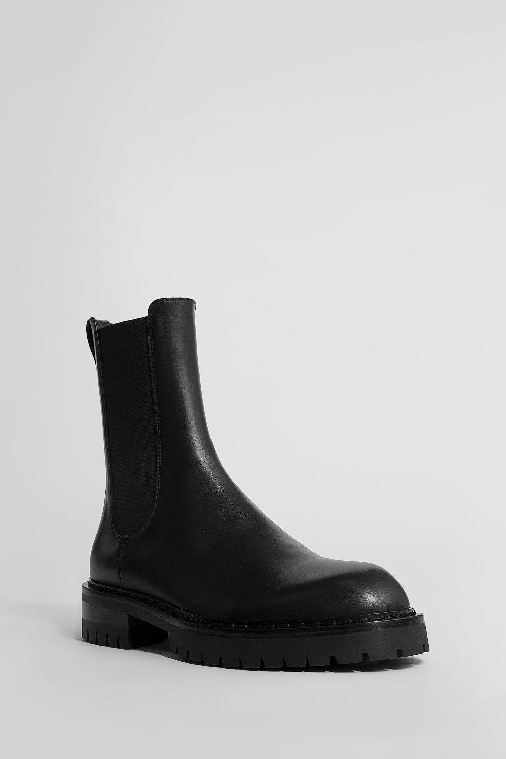 Antonioli ANN DEMEULEMEESTER MAN BLACK BOOTS Latest stili