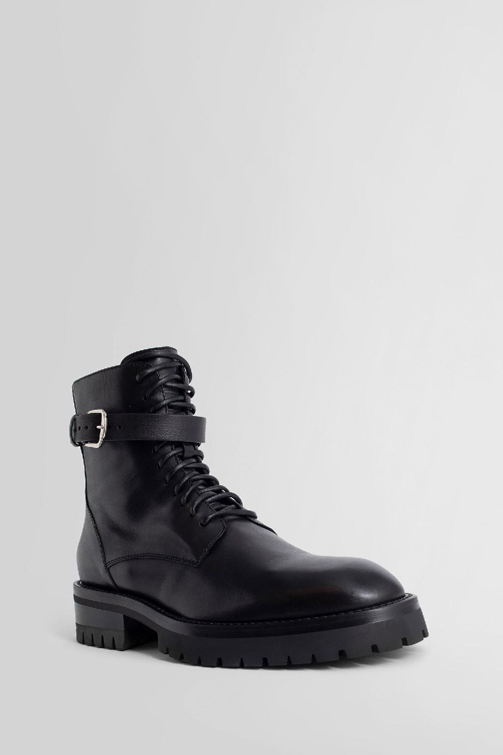 Antonioli ANN DEMEULEMEESTER MAN BLACK BOOTS Ultimo giorno