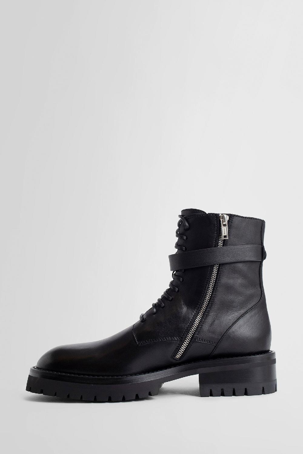 Antonioli ANN DEMEULEMEESTER MAN BLACK BOOTS Ultimo giorno