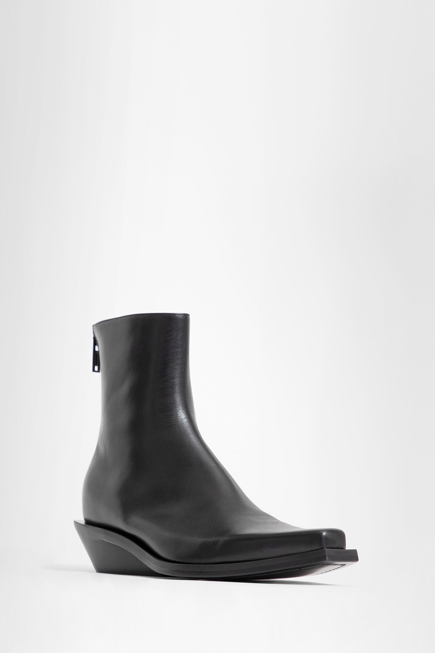 Antonioli ANN DEMEULEMEESTER MAN BLACK BOOTS Promozione temporanea