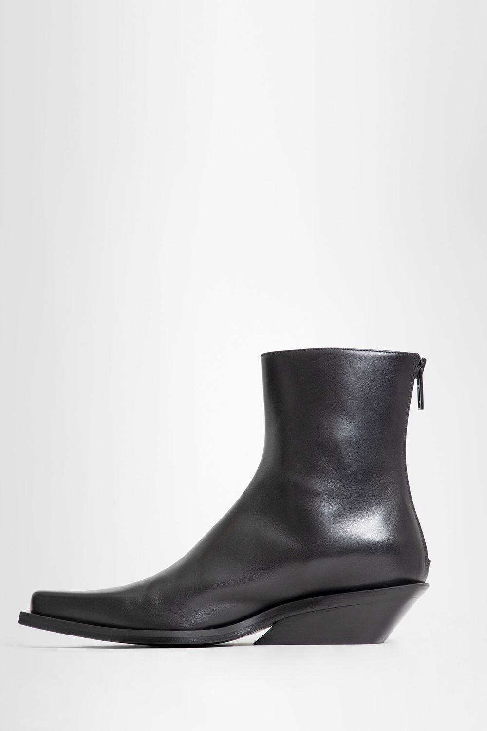 Antonioli ANN DEMEULEMEESTER MAN BLACK BOOTS Promozione temporanea