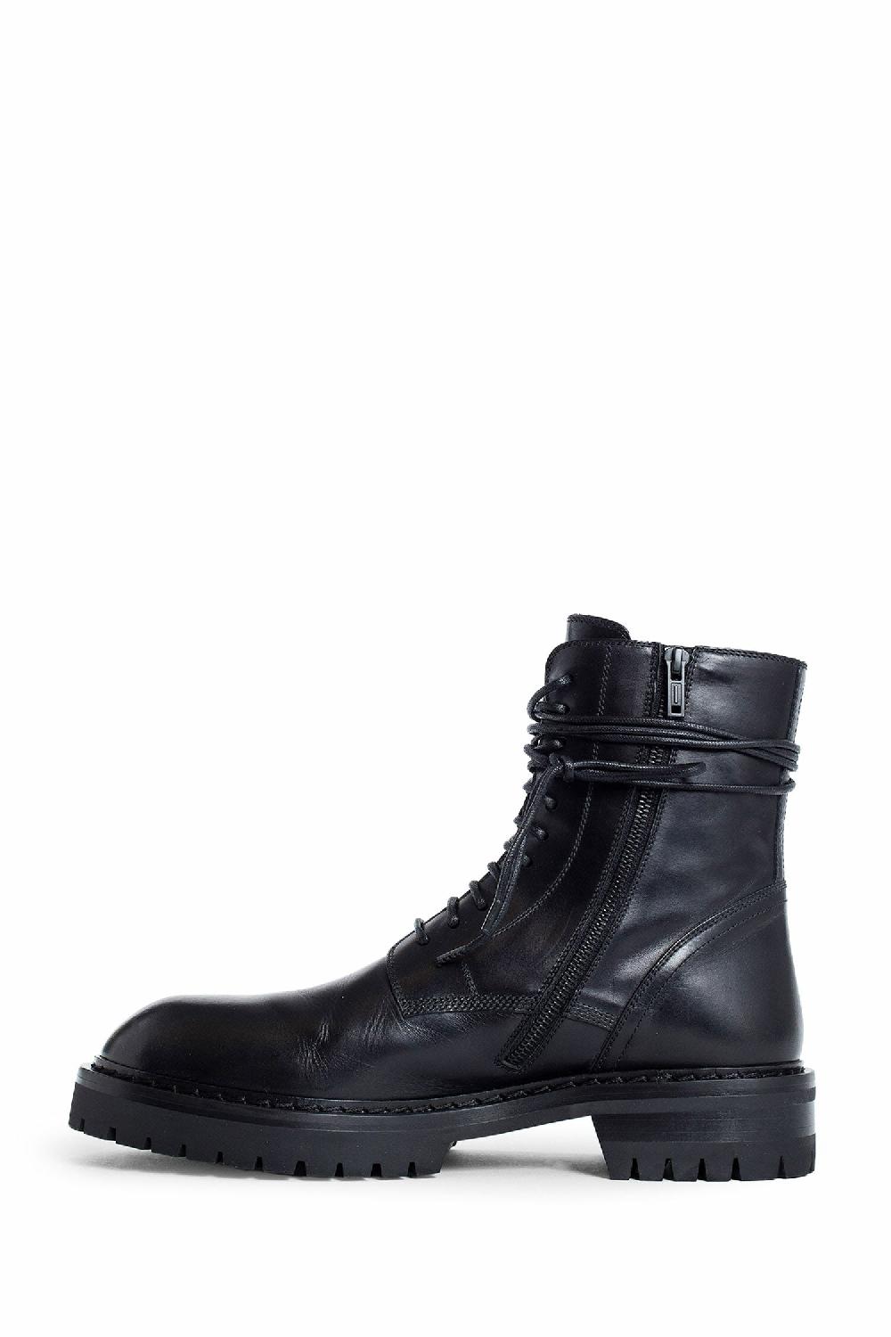 Antonioli ANN DEMEULEMEESTER MAN BLACK BOOTS Fino al 50% di sconto
