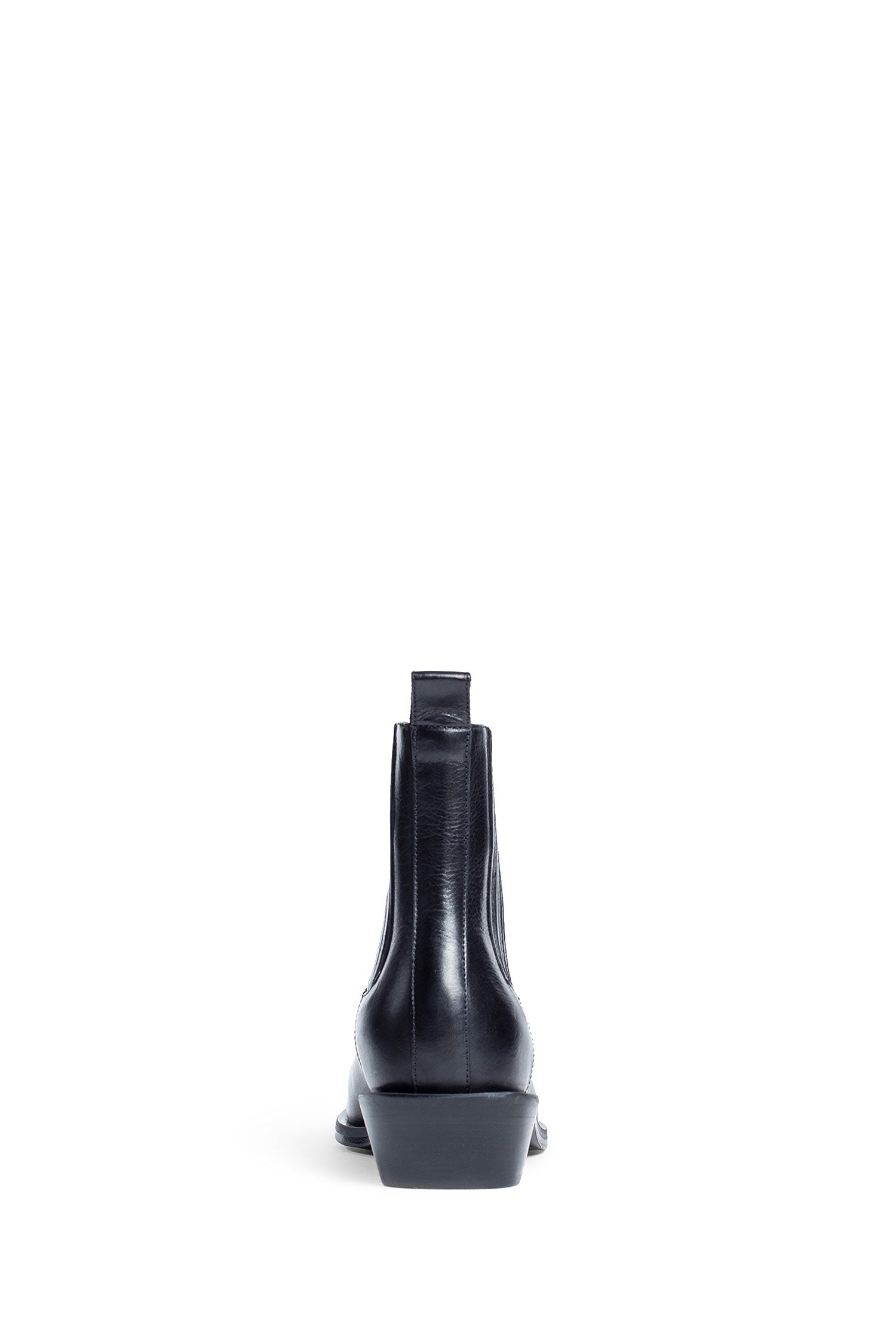 Antonioli ANN DEMEULEMEESTER MAN BLACK BOOTS Fino al 60% di sconto