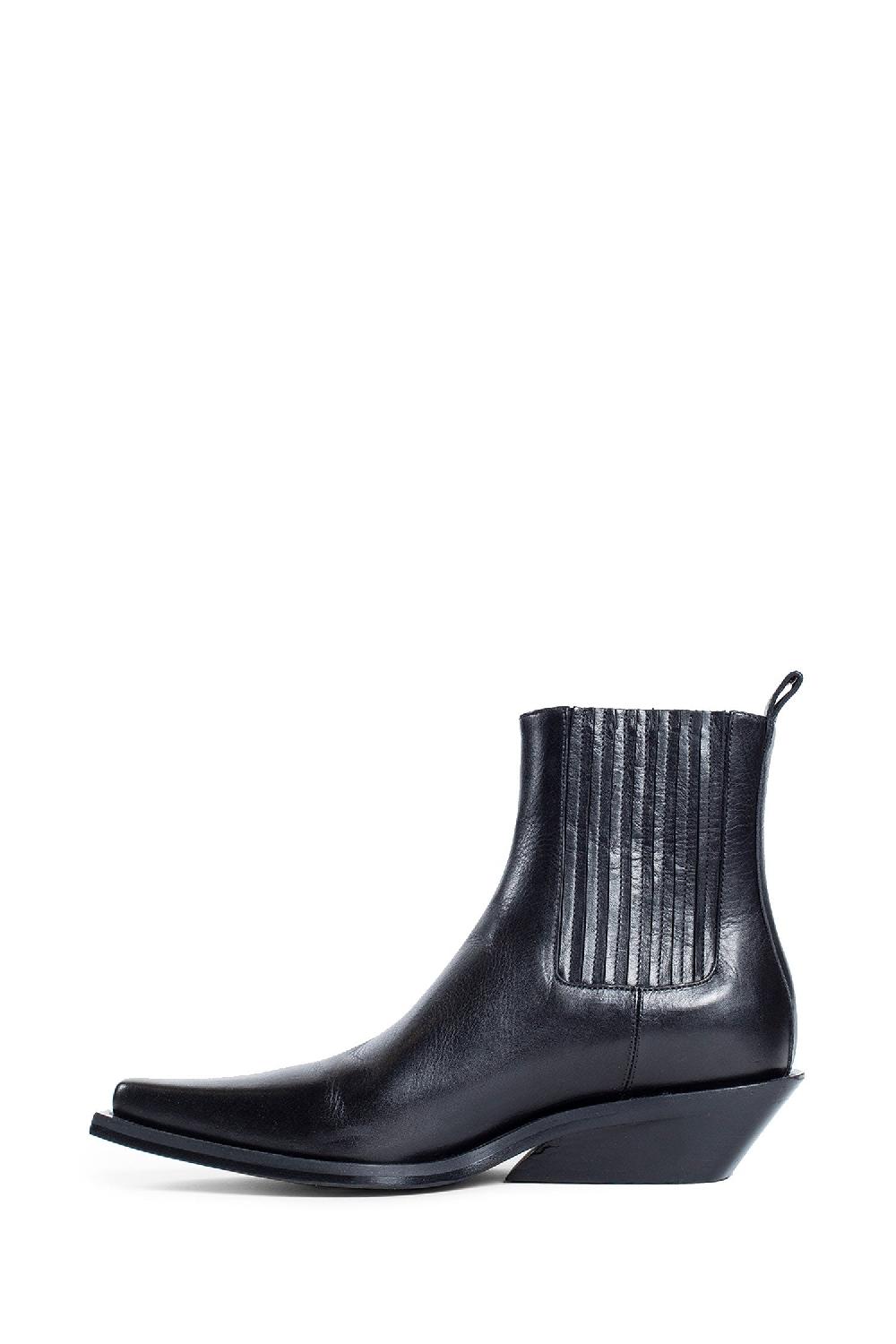 Antonioli ANN DEMEULEMEESTER MAN BLACK BOOTS Fino al 60% di sconto