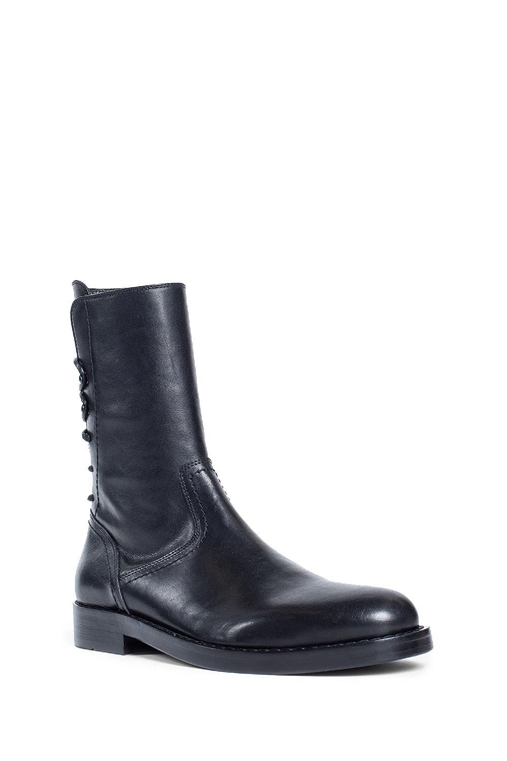 Antonioli ANN DEMEULEMEESTER MAN BLACK BOOTS Fino al 65% di sconto