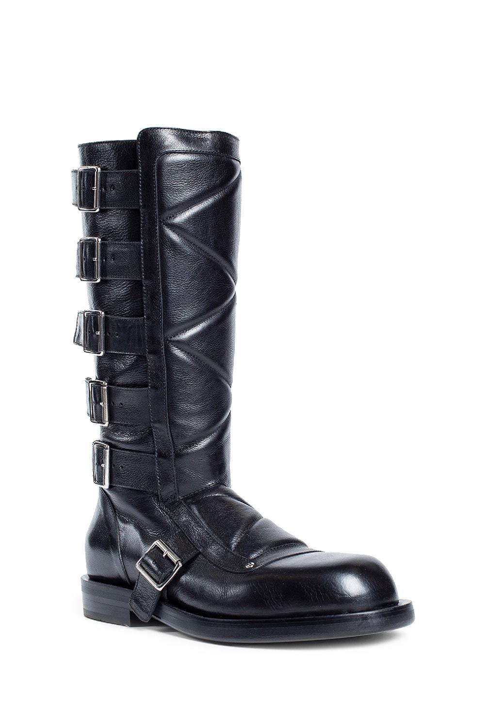 Antonioli ANN DEMEULEMEESTER MAN BLACK BOOTS Offerta speciale della fabbrica