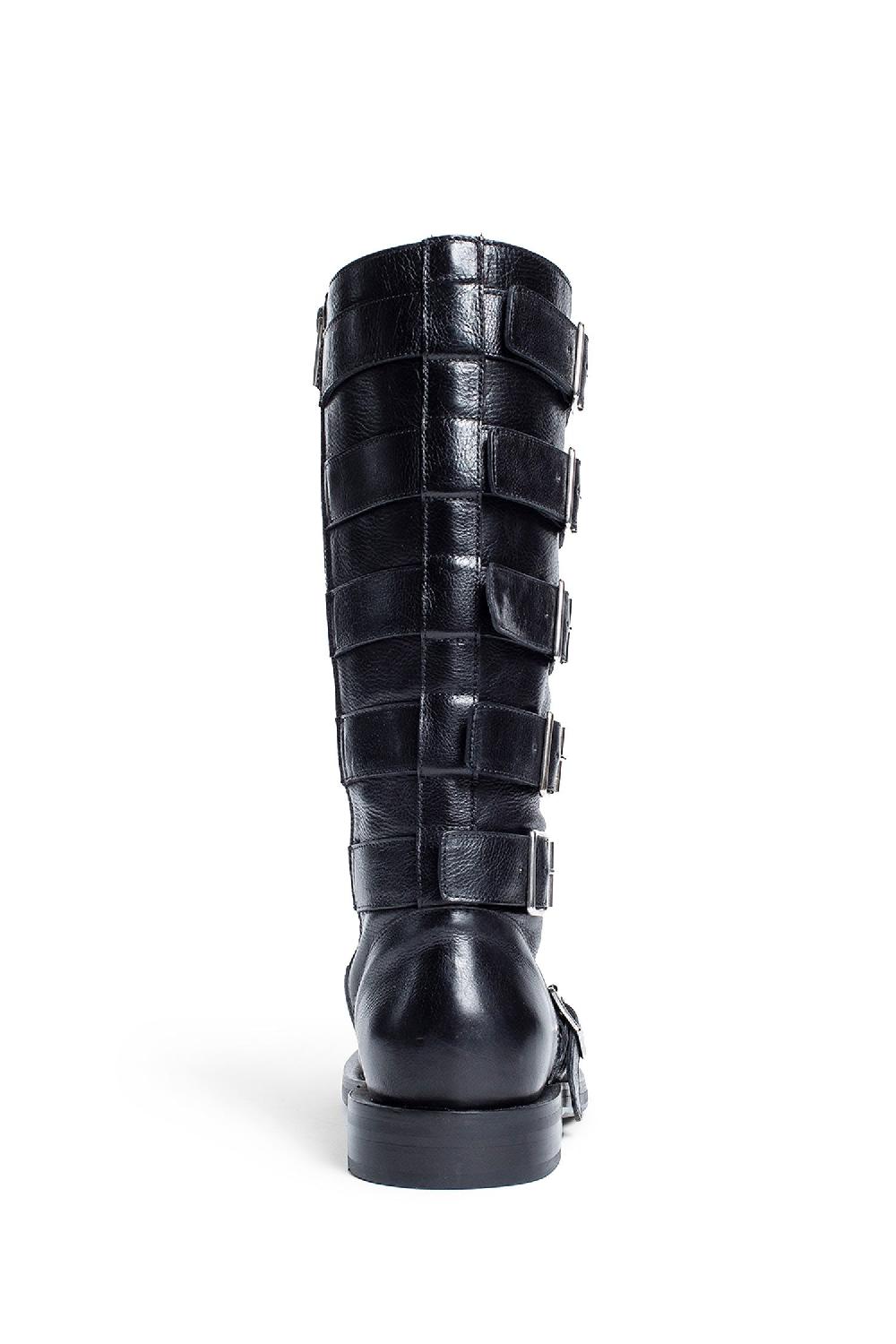 Antonioli ANN DEMEULEMEESTER MAN BLACK BOOTS Offerta speciale della fabbrica