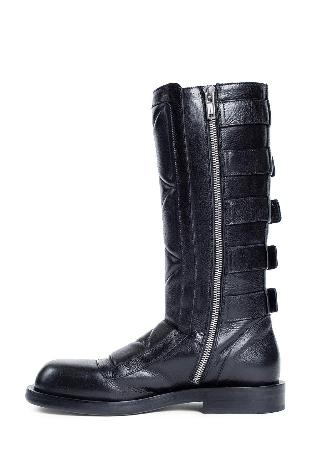 Antonioli ANN DEMEULEMEESTER MAN BLACK BOOTS Offerta speciale della fabbrica