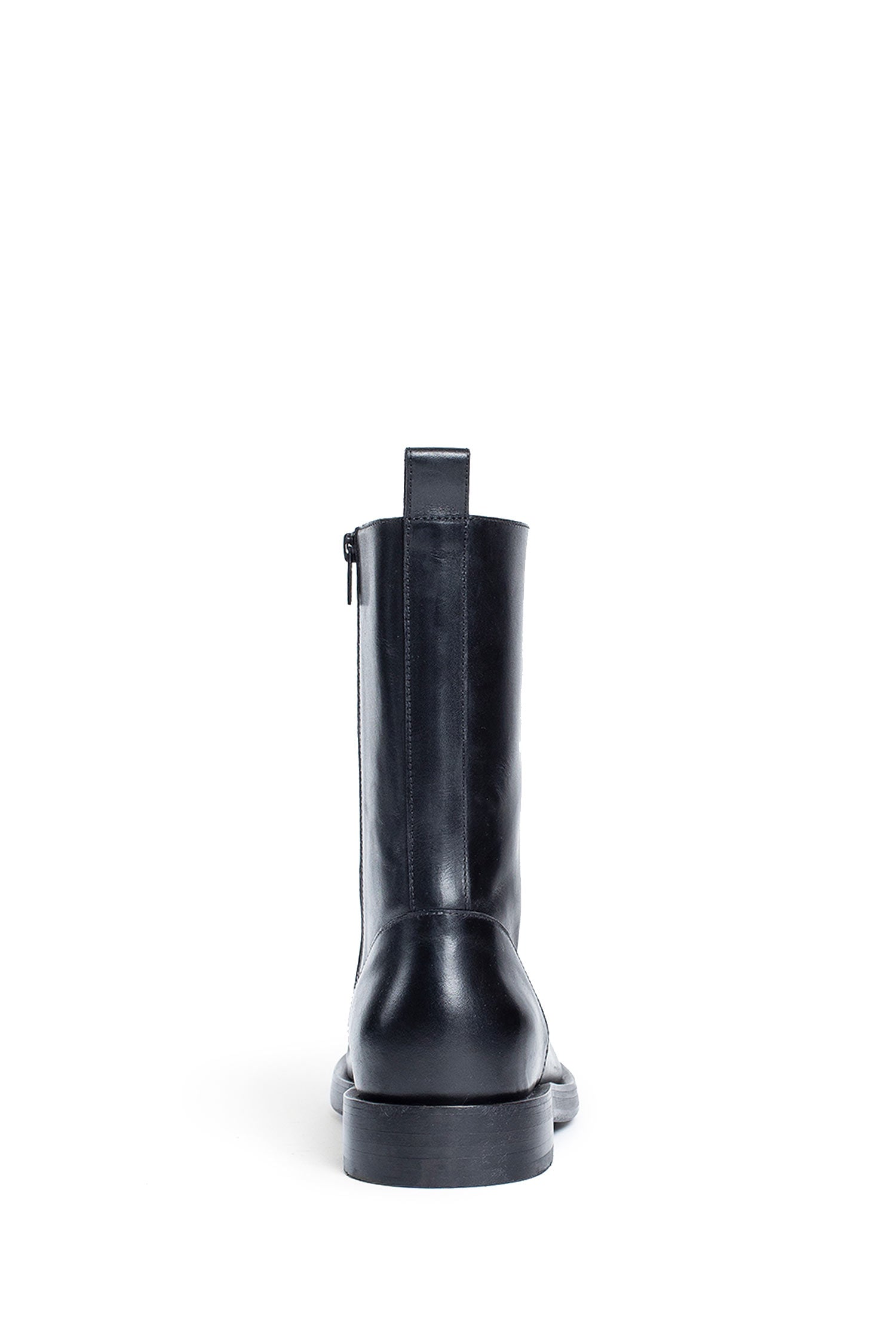 Antonioli ANN DEMEULEMEESTER MAN BLACK BOOTS Sostegno trimestrale