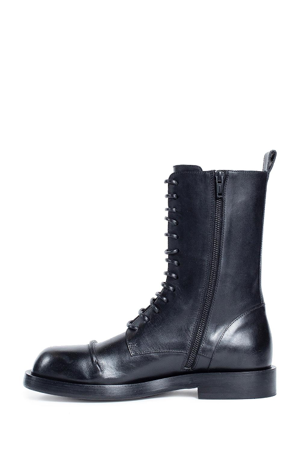 Antonioli ANN DEMEULEMEESTER MAN BLACK BOOTS Sostegno trimestrale