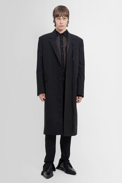 Antonioli ANN DEMEULEMEESTER MAN BLACK COATS Discount Store per i nuovi prodotti