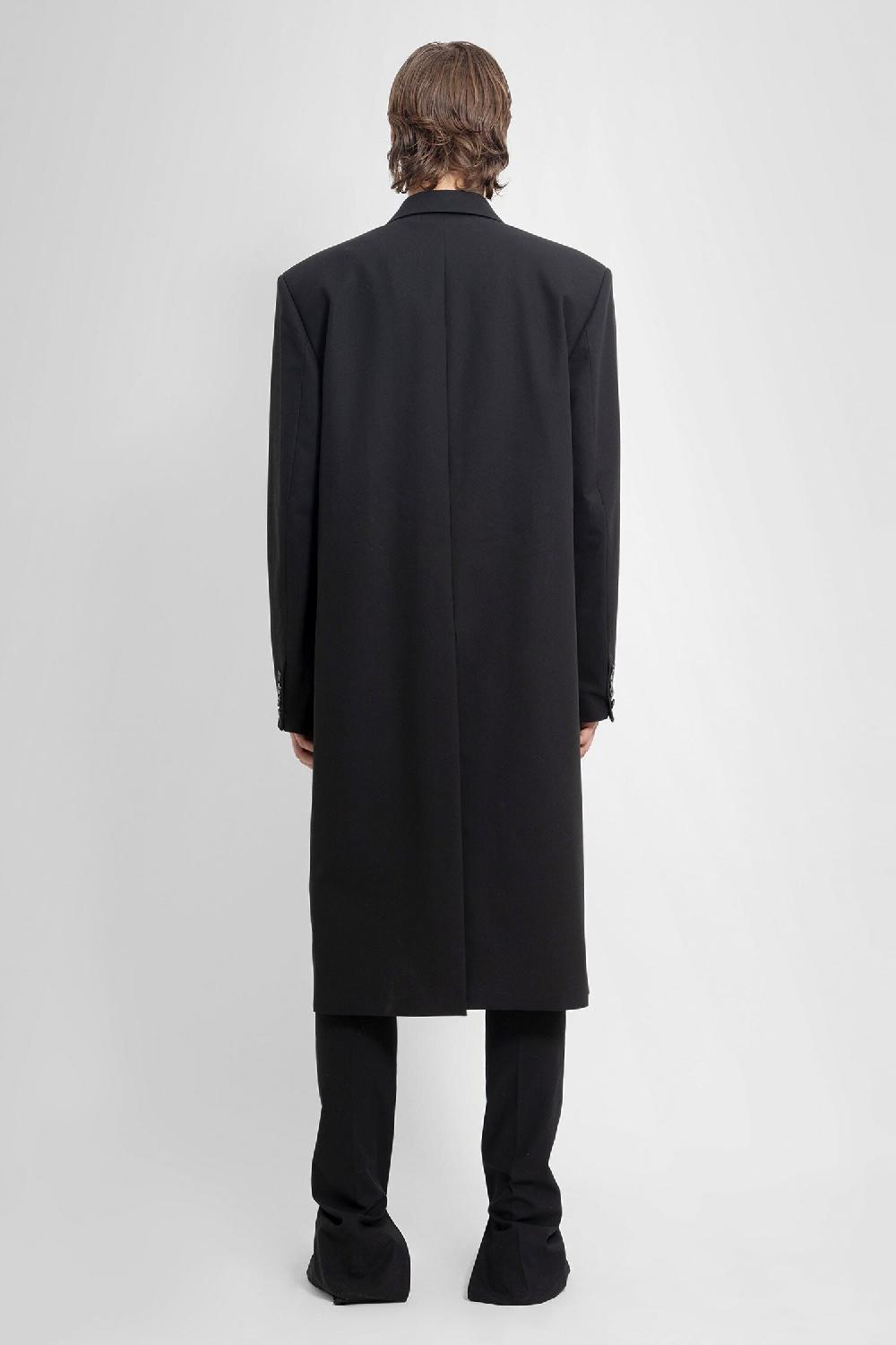 Antonioli ANN DEMEULEMEESTER MAN BLACK COATS Discount Store per i nuovi prodotti