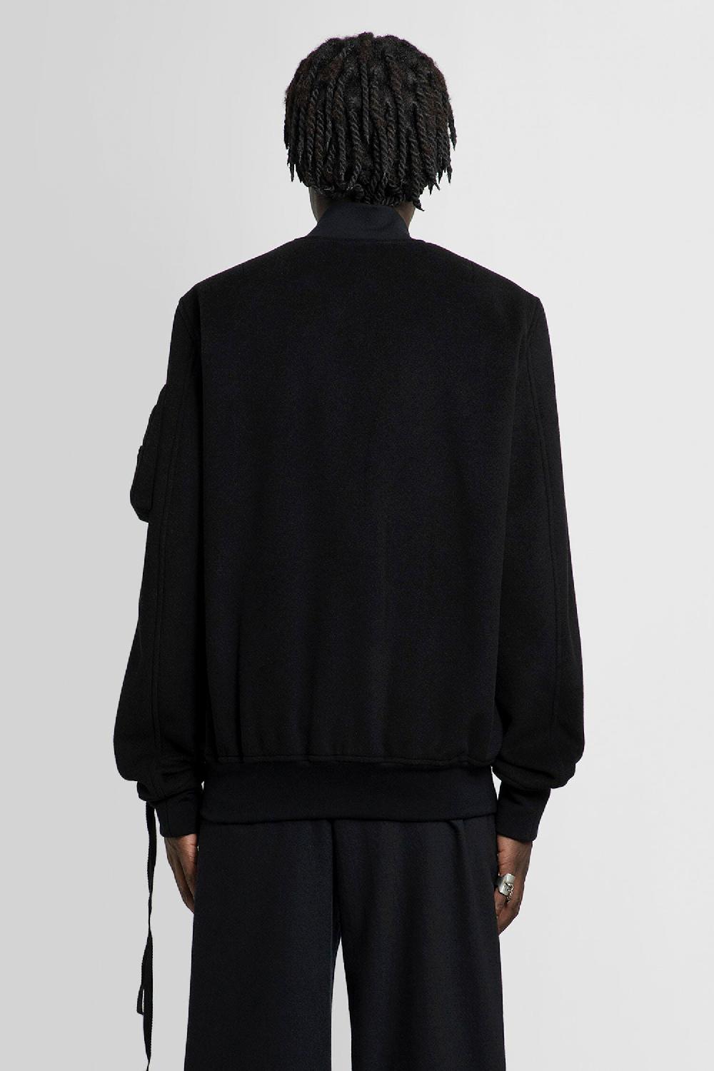 Antonioli ANN DEMEULEMEESTER MAN BLACK JACKETS Trasporto libero internazionale