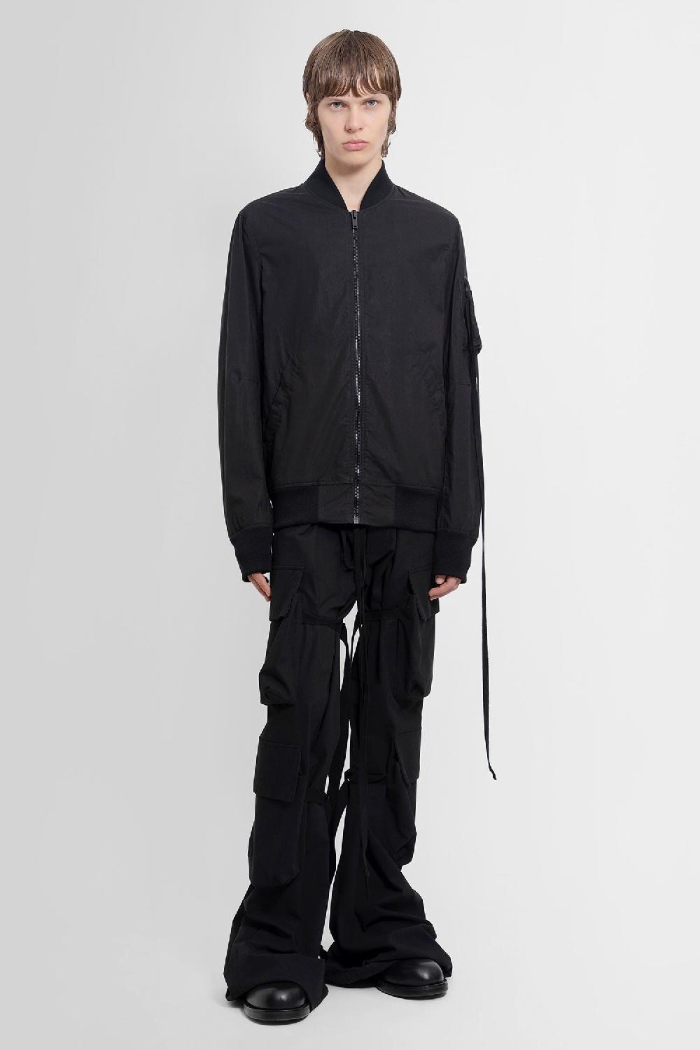 Antonioli ANN DEMEULEMEESTER MAN BLACK JACKETS Officina