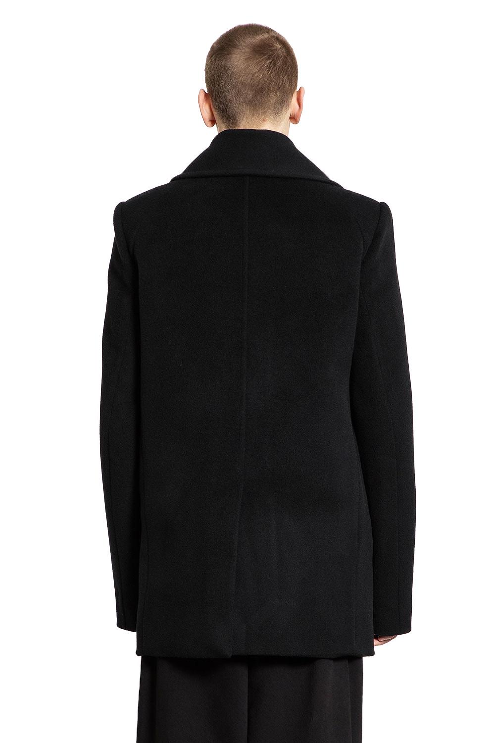 Antonioli ANN DEMEULEMEESTER MAN BLACK JACKETS In vendita