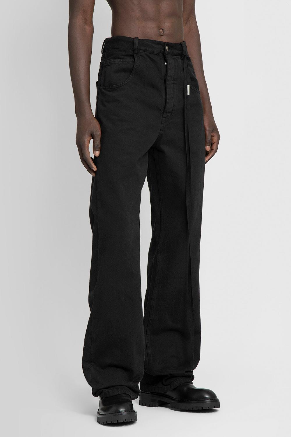 Antonioli ANN DEMEULEMEESTER MAN BLACK JEANS Duty-free
