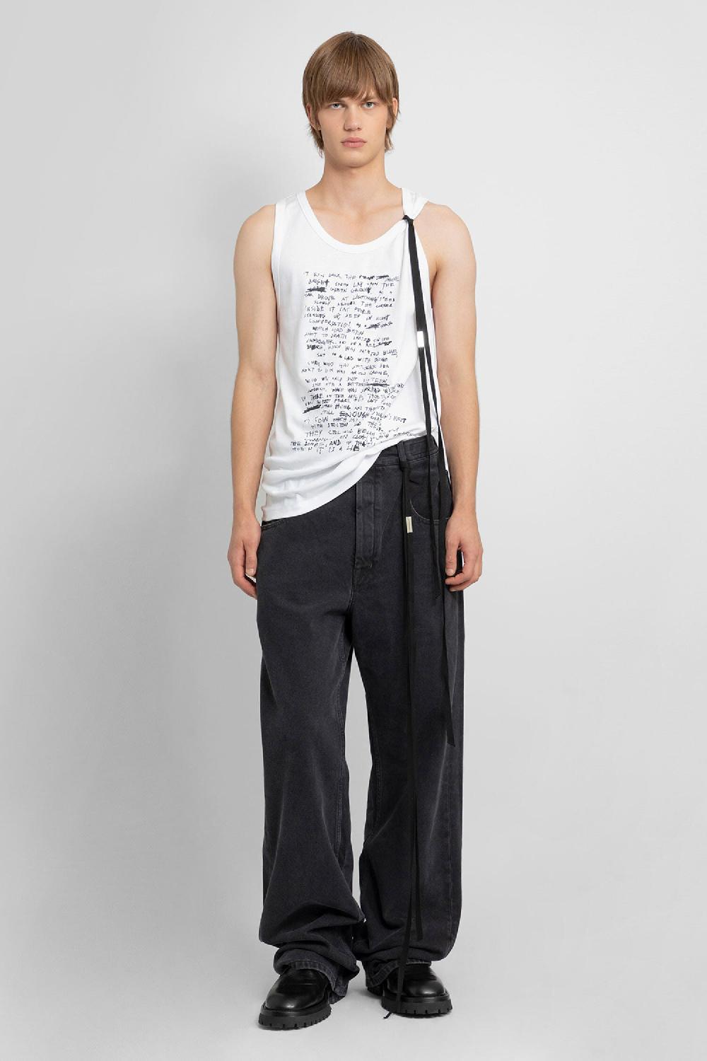 Antonioli ANN DEMEULEMEESTER MAN BLACK JEANS 50% di sconto per tempo limitato