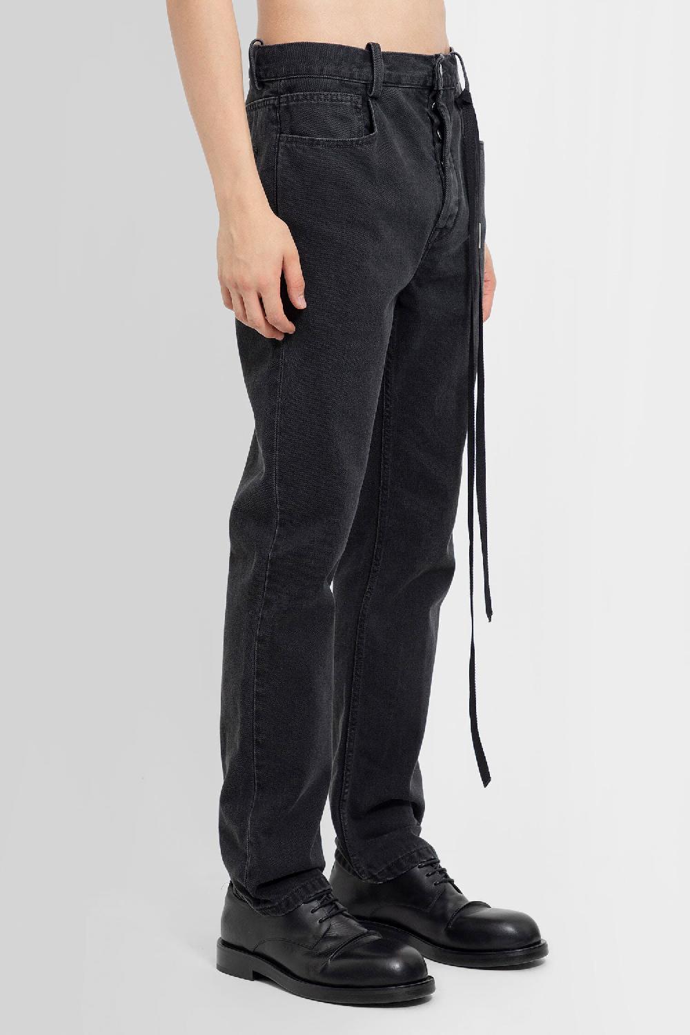 Antonioli ANN DEMEULEMEESTER MAN BLACK JEANS Sconti questo mese